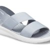 Crocs (WMNS) LiteRide Grå Lyseblå Sandaler &laquo;Gråhvit&raquo; 206081-00J