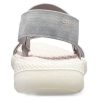 Crocs (WMNS) Literide grafiske sandaler &laquo;Grå&raquo; 205375-0E9