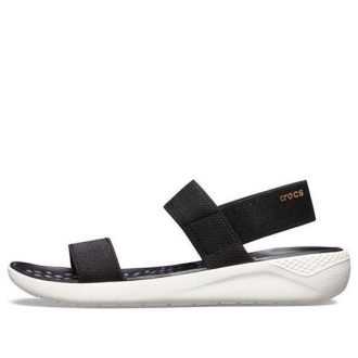 Crocs (WMNS) LiteRide mote svarte sandaler 205106-066