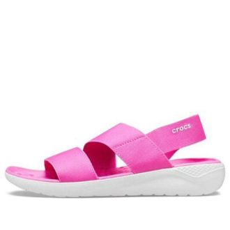 Crocs (WMNS) LiteRide røde sandaler 206081-6QV