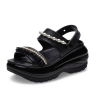 Crocs (WMNS) Mega Crush Pearl Ruffle Sandal &laquo;Black&raquo; 210179