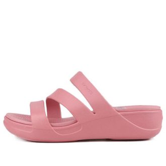 Crocs (WMNS) Monterey Strappy Wedge &laquo;Pink&raquo; 206304-682