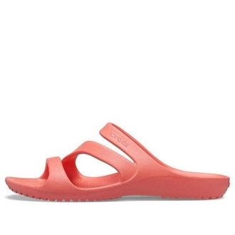 Crocs (WMNS) oransje røde tøfler 206756-6SL