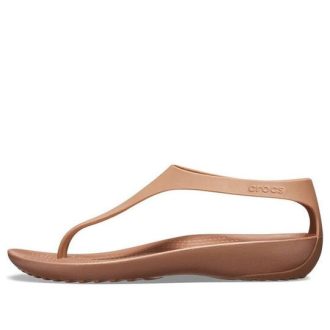 Crocs (WMNS) Serena Flip &laquo;Brown&raquo; 205468-860