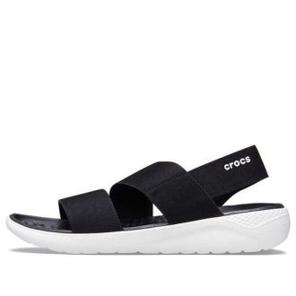 Crocs (WMNS) Sko Sportssandaler &laquo;Black White&raquo; 206081-066