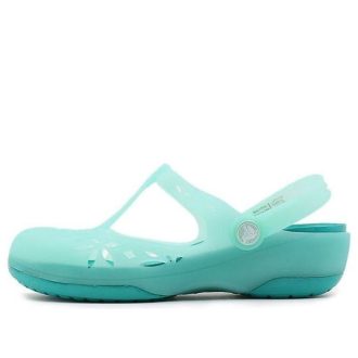 Crocs (WMNS) Sko Sportssandaler &laquo;Green Dark Blue&raquo; 204939-3R6