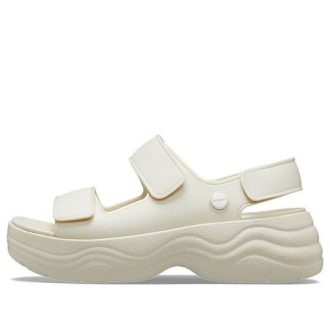 Crocs (WMNS) Skyline-sandaler &laquo;White&raquo; 208183-2Y2