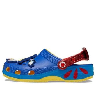 Crocs (WMNS) Snøhvit klassiske tresko &laquo;Blue Yellow Red&raquo; 209483-769