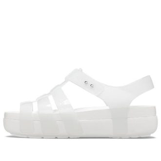 Crocs (WMNS) Splash Glossy Fisherman Sandal &laquo;White&raquo; 209267-100