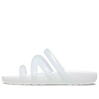 Crocs (WMNS) Splash Glossy Strappy Sandal &laquo;White&raquo; 208537-100