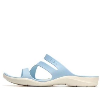Crocs (WMNS) Sportstøfler med flat hæl blå 203998-4JQ