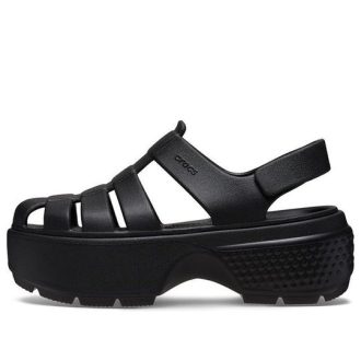 Crocs (WMNS) Stomp Fisherman Sandals &laquo;Black&raquo; 209938-001