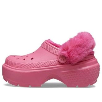 Crocs (WMNS) Stomp Lined Clog &laquo;Hyper Pink&raquo; 208546-6VZ