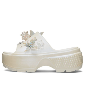 Crocs (WMNS) Stomp Slides &laquo;White&raquo; 210180-100