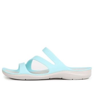 Crocs (WMNS) Swiftwater Sports tøfler &laquo;Blue White&raquo; 203998-4CV