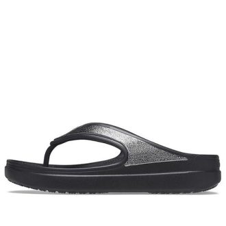 Crocs (WMNS) tykk såle svarte tøfler 206919-001