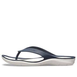 Crocs (WMNS) Uformelle koselige flip-flops dypblå 204974-462