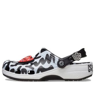 Crocs x Keith Haring Classic Clog &laquo;Black White&raquo; 209488-001