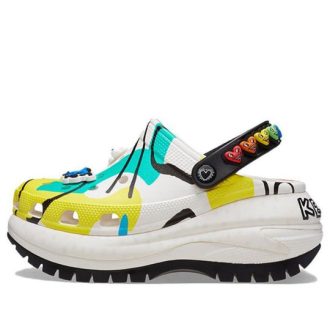 Crocs x Keith Haring Mega Crush Clog &laquo;White Multi&raquo; 209822-001