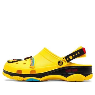 Crocs x Pac-Man klassiske tresko &laquo;Yellow Black&raquo; 209322-761
