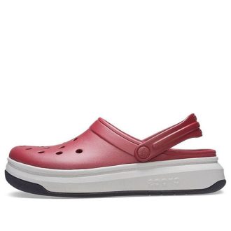 Crocsband Full Force Thick Sole Sandaler Rød Hvit 206122-6RU