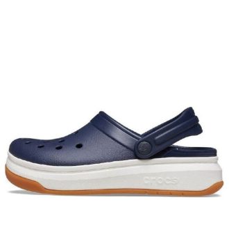 Crocsband Full Force Thick Sole Sandaler Unisex Blå Hvit 206122-462
