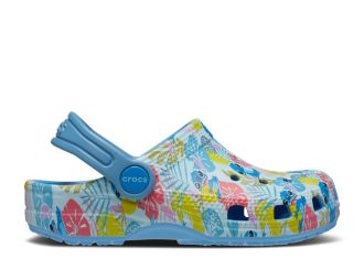 Disney x Classic Clog Toddler &laquo;Stitch Hawaiian Print&raquo;