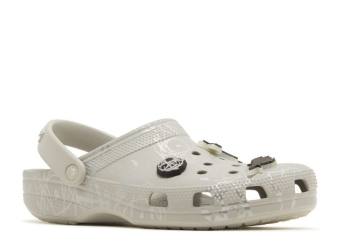 Futura Laboratories x Classic Clog &laquo;Perlehvit&raquo;