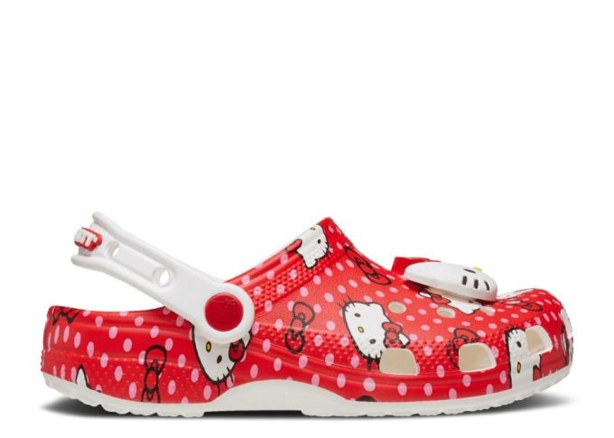 Hello Kitty x Classic Clog Kids &laquo;Red Polka Dots&raquo;