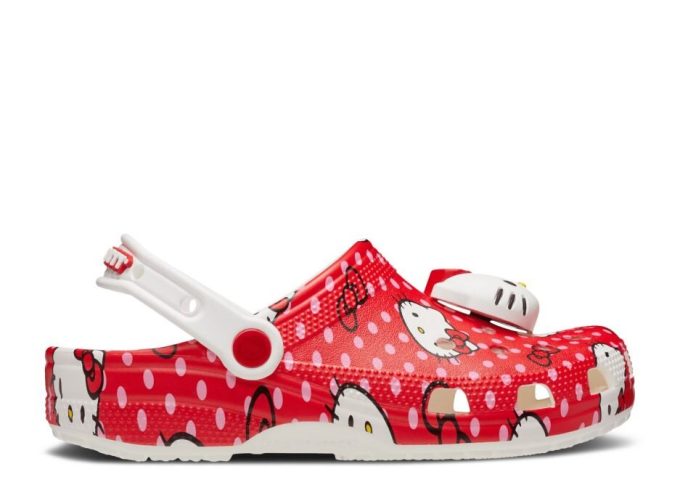 Hello Kitty x Classic Clog &laquo;Red Polka Dots&raquo;