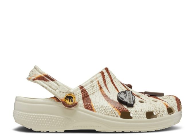 Jurassic World x Classic Clog &laquo;Bone&raquo;