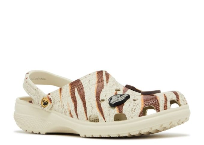 Jurassic World x Classic Clog &laquo;Bone&raquo;