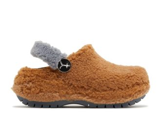 Lil Nas X x Mega Crush Clog &laquo;Brown Sherpa&raquo;