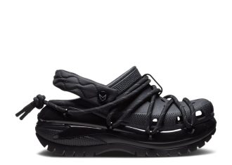 Rauw Alejandro x Mega Crush Clog &laquo;Black&raquo;