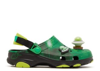 Ron English x All-Terrain Clog &laquo;Area 54 – Green Galaxy&raquo;