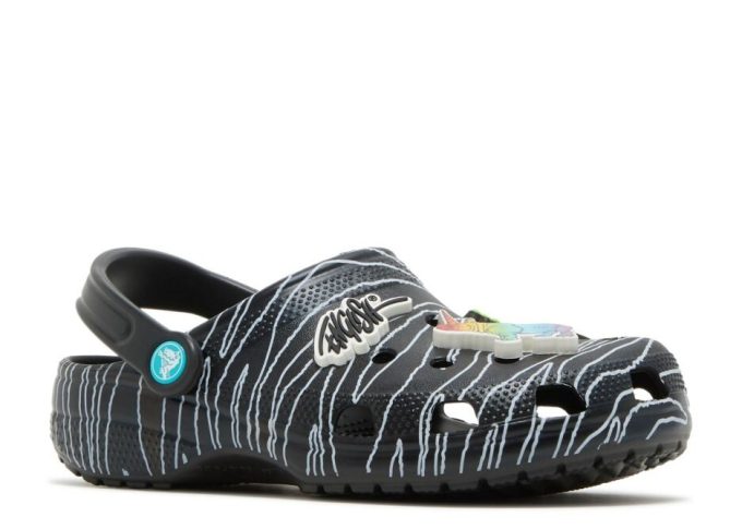 Ron English x Classic Clog Kids «Festdyr – Zebra Black» Ron English x Classic Clog Kids «Festdyr – Zebra Black»