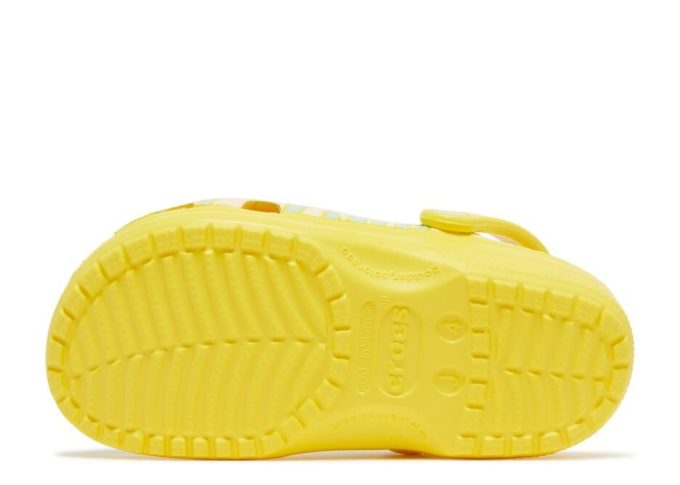 Ron English x Classic Clog Kids &laquo;Festdyr – Zebra Lemon&raquo;