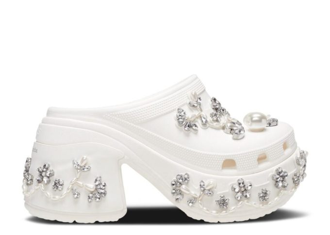 Simone Rocha x Siren Clog &laquo;White&raquo;